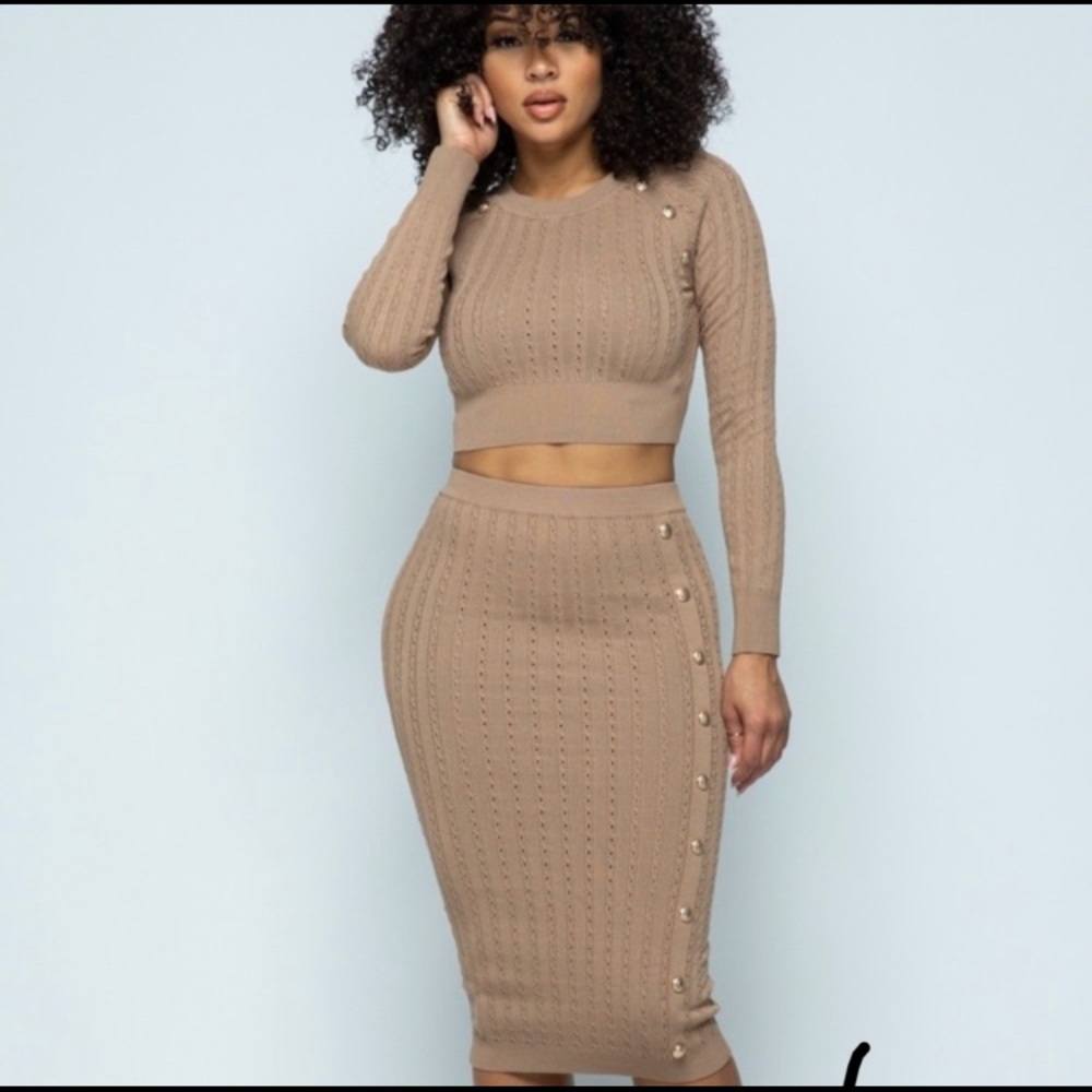 2 piece skirt set